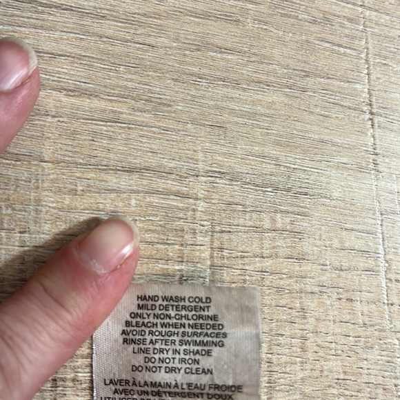 Motherhood Maternity black tankini ruching padded  adjustable strap S - Picture 6 of 9